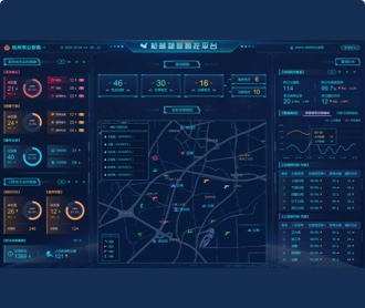 杭州市公安局枪械物联智控平台UI设计