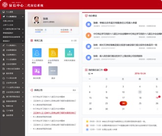 人民银行二代征信系统UIUE设计及前端开发(保密)